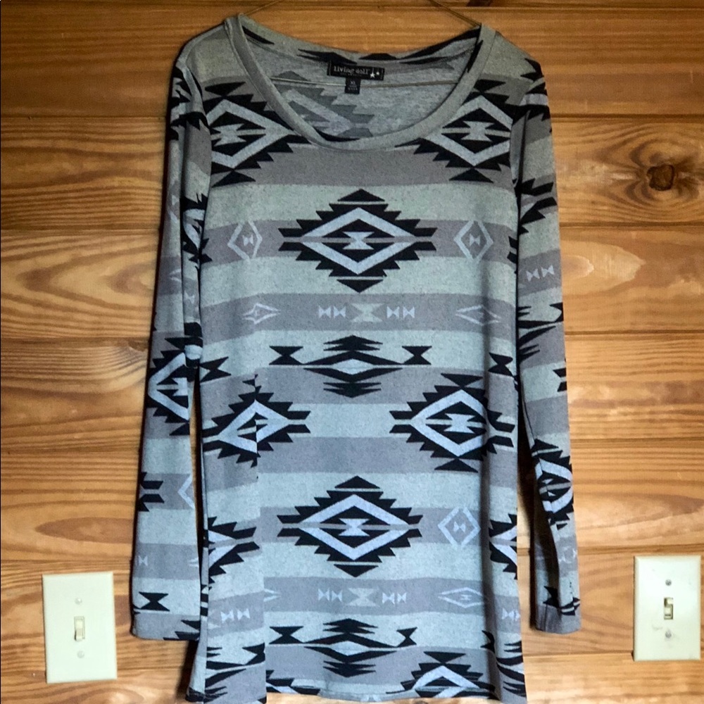 Living Doll Long Sleeve Shirt